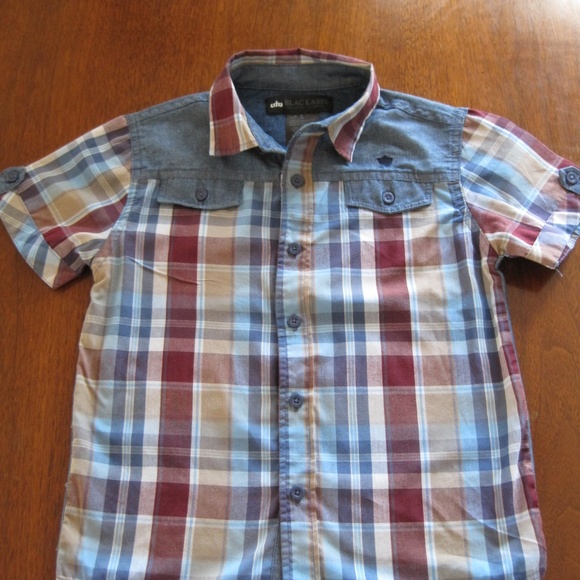 😳 BLACLABEL button down shirt Boy size 5/6 - Picture 6 of 6